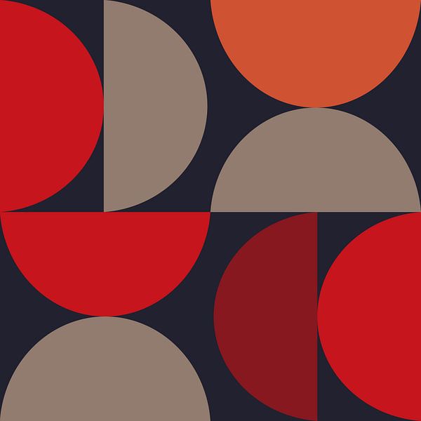 Abstracte samenstelling 888 van Angel Estevez