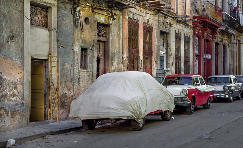 Cuba, Havana. Classic Cars van Maurits van Hout