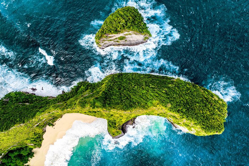 Aerial Summer - Nusa Penida Bali by Philippe HUGONNARD