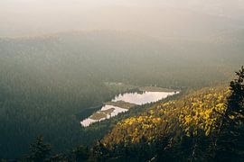 Lumière du soir au petit Arbersee sur Max Schiefele