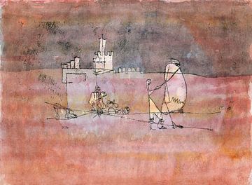 Episode Before an Arab Town (1923) by Paul Klee