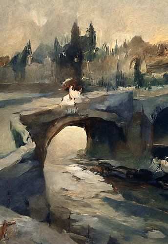 Wachtend op zijn thuiskomst