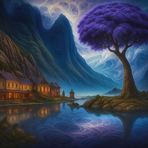 The Purple Guardian of Mirror Lake