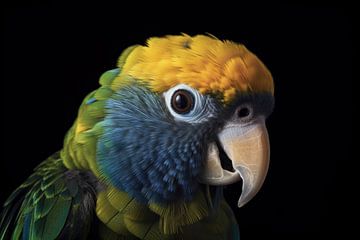 Parrot by Digitale Schilderijen