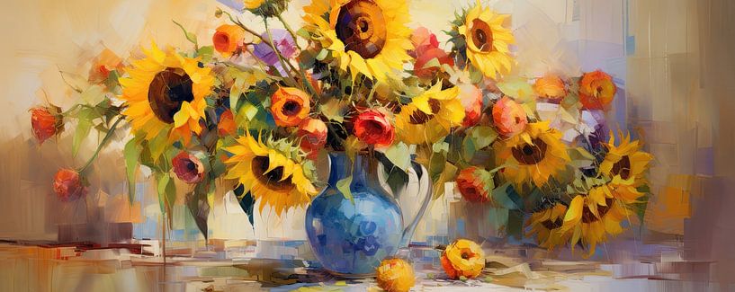 Painting Flowers by Eye catching paintings