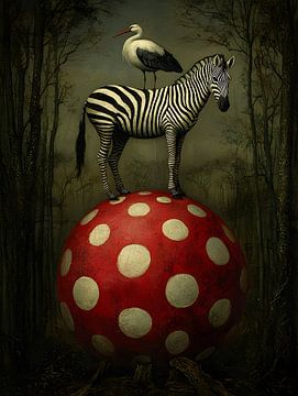 Die Traumwelt von Der Vogel und das Zebra von But First Framing