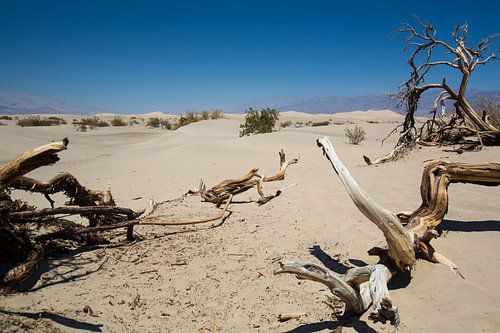Death Valley, eenzaam en verlaten