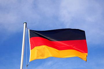 Zwart, rood, goud, de Duitse vlag. van Rüdiger Rebmann