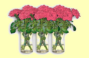 Rote Rosen von Leopold Brix