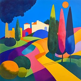 ITALIAN LANDSCAPE 11 NAIVE by AHAI depARTment