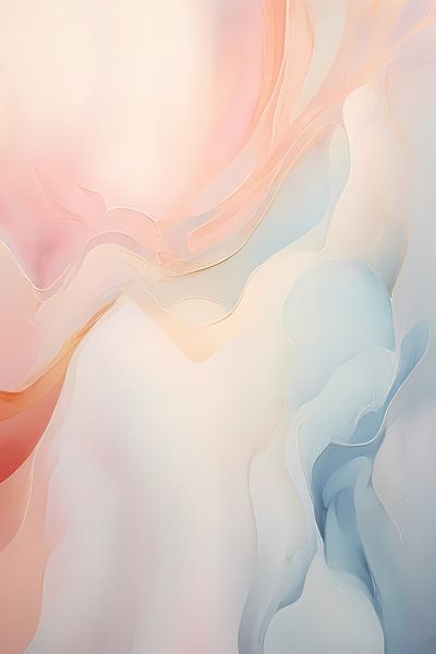 Pastel doux 3 par Niphion Art