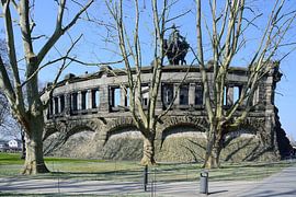 Annäherung an das Denkmal Deutsches Eck von Frank's Awesome Travels