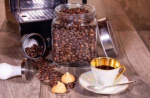 Espresso und Cookies