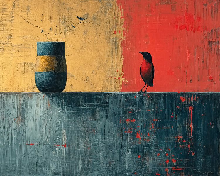 Nature morte Oiseau | Unbound Terrain par Caprices d'Art