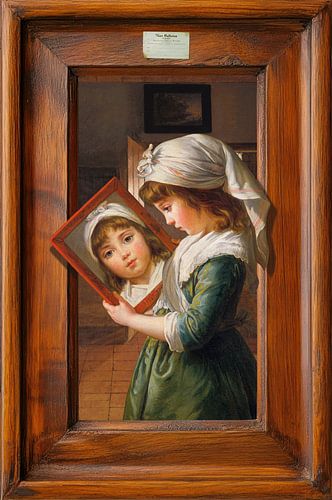 Little Girl in the Mirror