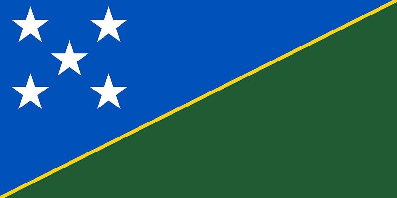 Flag of the Solomon Islands by de-nue-pic