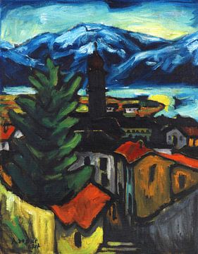 Ascona, ARTHUR SEGAL, 1917 van Atelier Liesjes