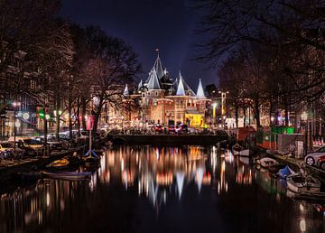 Waag building Amsterdam by Dennis Donders