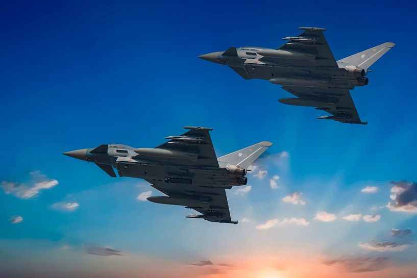 Eurofighter Typhoon (Eurofighter EFA 2000) Duitsland van Gert Hilbink
