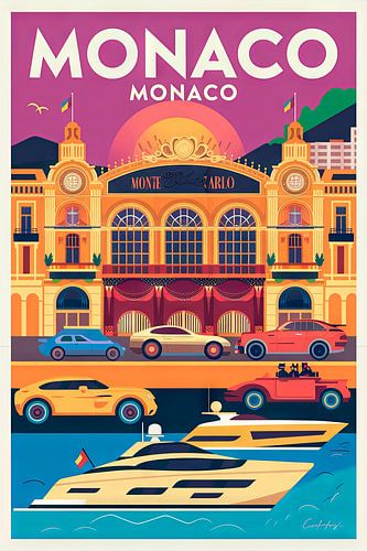 Monte Carlo, Monaco.