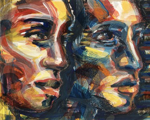 Two people by ART Eva Maria