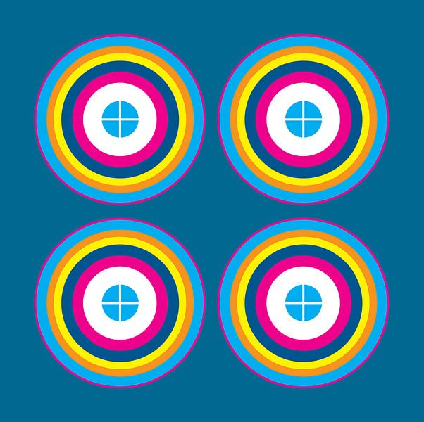 four circles by Esther van de Beek