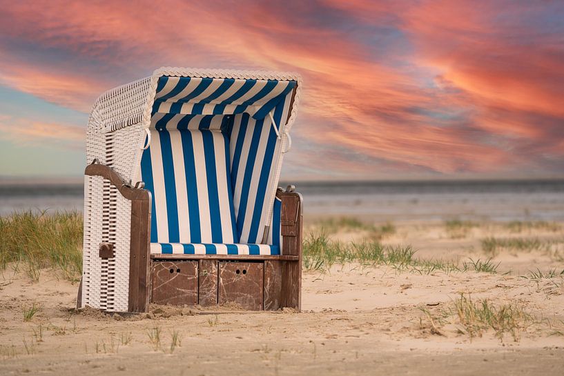 Wittdün, Amrum, Noord-Friesland, Duitsland van Alexander Ludwig