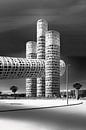 Architecture collage of building in Spain by Marianne van der Zee thumbnail