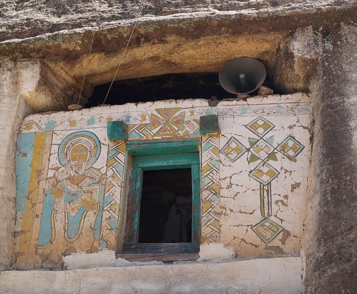 Rots Kerk Ethiopie Africa by Colette Vester