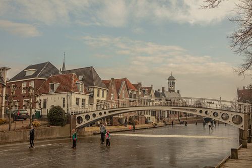 dokkum dans une atmosphère hivernale