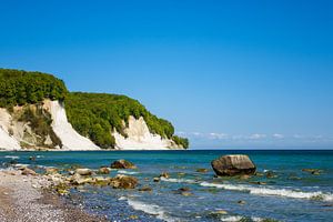 An der Küste der Ostsee auf der Insel Rügen