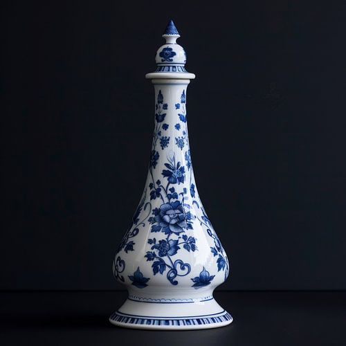 Delft Blue Bud Vase