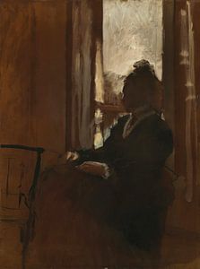 Vrouw bij het raam, Edgar Degas