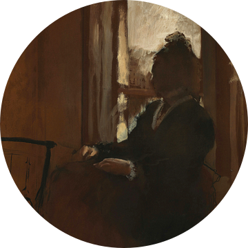 Vrouw bij het raam, Edgar Degas