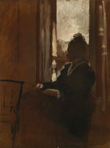 Vrouw bij het raam, Edgar Degas