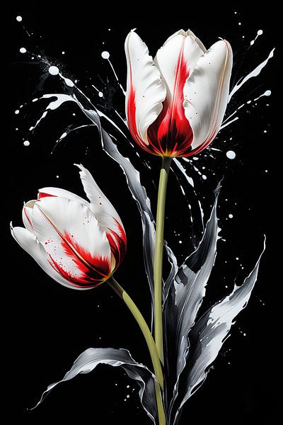 Tulpenexplosion... von Ans Bastiaanssen
