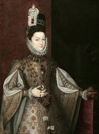 Alonso Sanchez Coello,Isabel Clara Eugenia, women's portrait