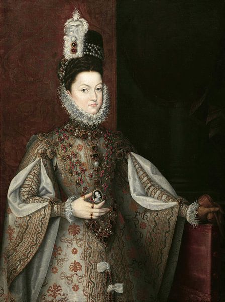 Alonso Sanchez Coello,Isabel Clara Eugenia, Frauenbildnis von finemasterpiece