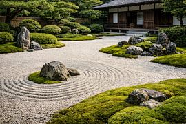 La sérénité d'un jardin de rocaille – Un jardin zen japonais apaisant
