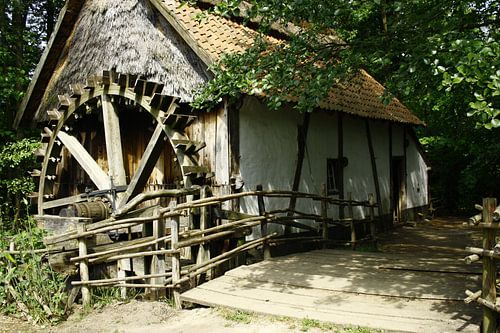 Old water mill van Claudia Schot