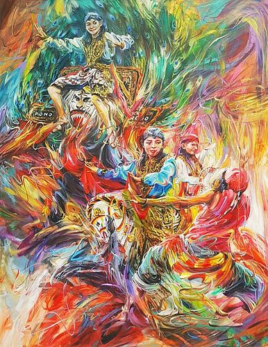 L'esprit du reog (danse du courage et de l'héritage)