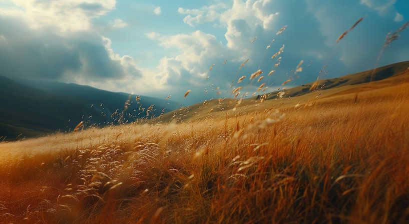 Herbstliche Weitsicht von fernlichtsicht