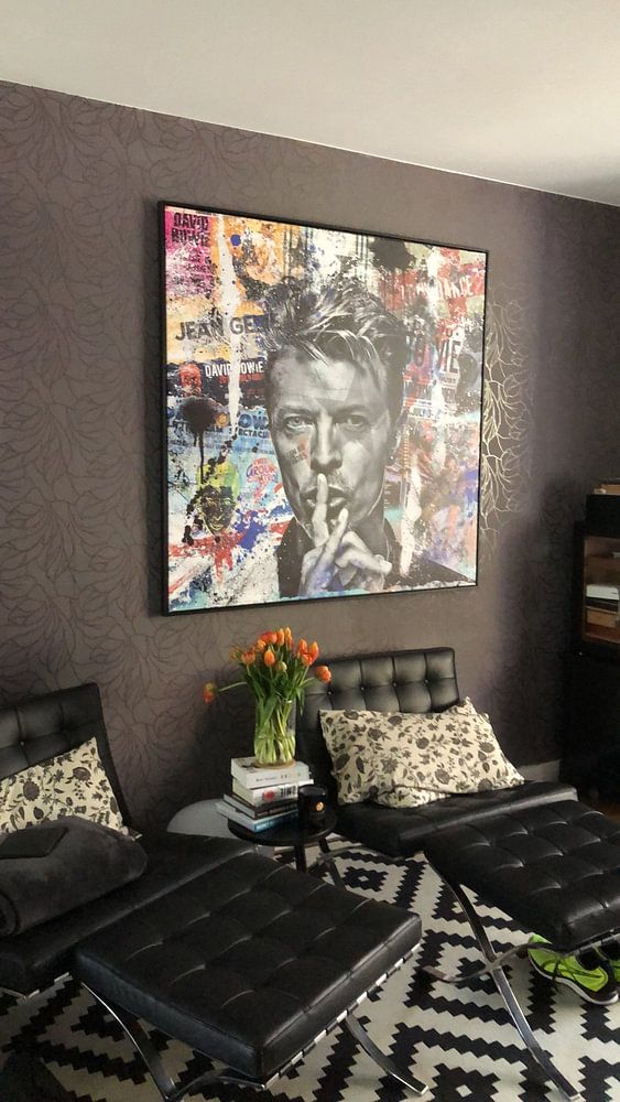 David Bowie  by Rene Ladenius Digital Art 