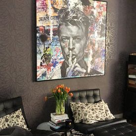 Photo de nos clients: David Bowie sur Rene Ladenius Digital Art, sur toile