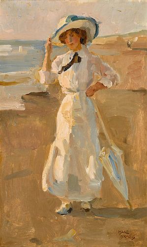 Op het strand, Isaac Israëls