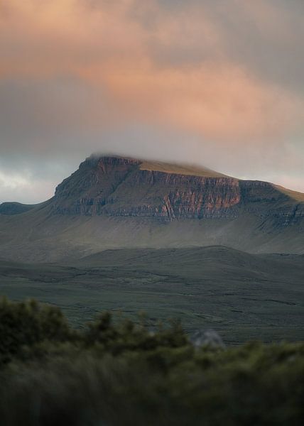 Zonsondergang in het Schotse Quiraing gebied van fromkevin