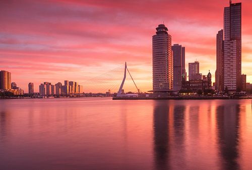 Le ciel de Rotterdam sur Ilya Korzelius