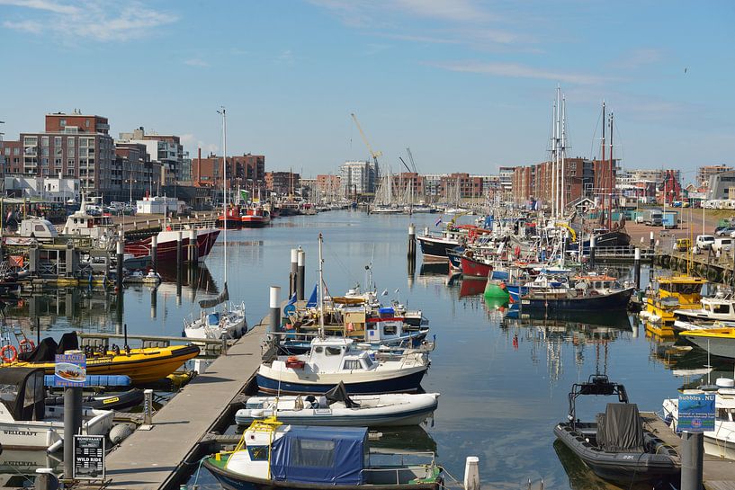 Scheveningen Harbour by Georges Hoeberechts