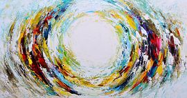 Abstract star by Gena Theheartofart