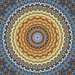Mandala Goldener Oktober